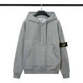 Pullover plus velvet gray