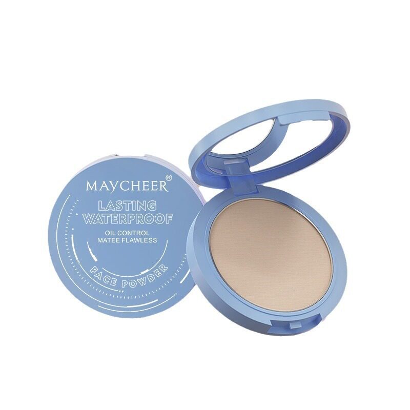 MAYCHEER Meisier Fixed Makeup Fog Face Soft Light Beauty Powder Cake Oil Control Sweat-proof Waterproof Oil Absorbing Makeup Cross Border