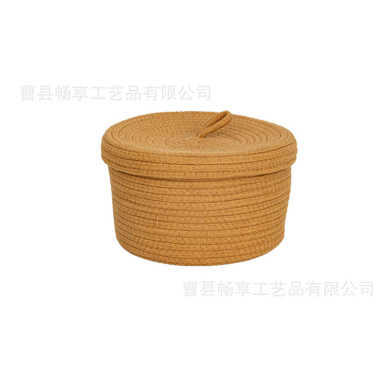 Desktop Storage Box, Storage Container, Miscellaneous Items, Snacks, Cosmetics Storage Basket, Snack Basket, Woven Cartoon Storage
