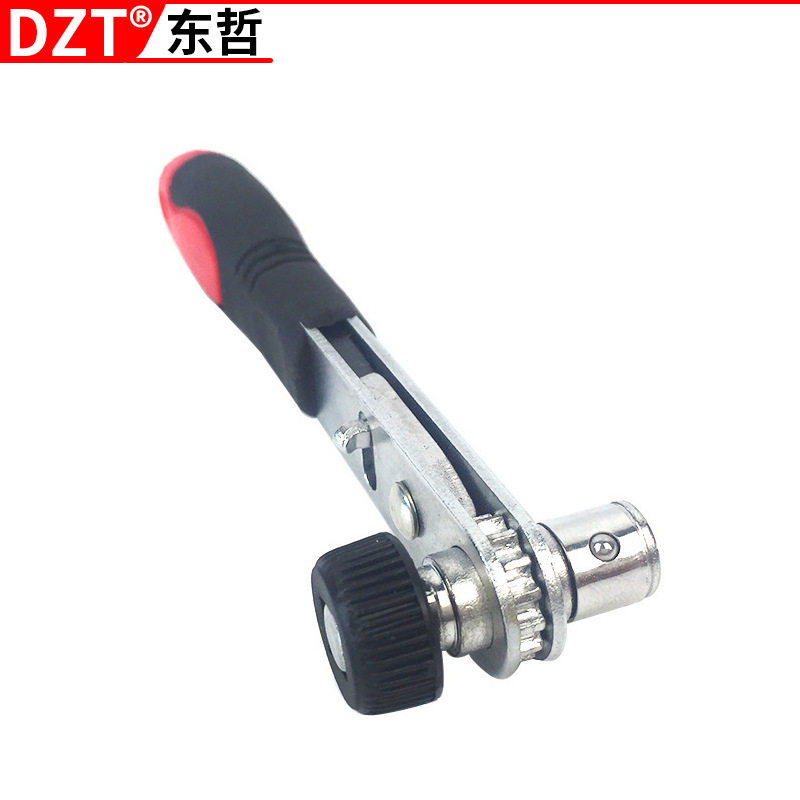 新款L型双头迷你棘轮扳手45#钢手动螺丝刀旋转工具配批头