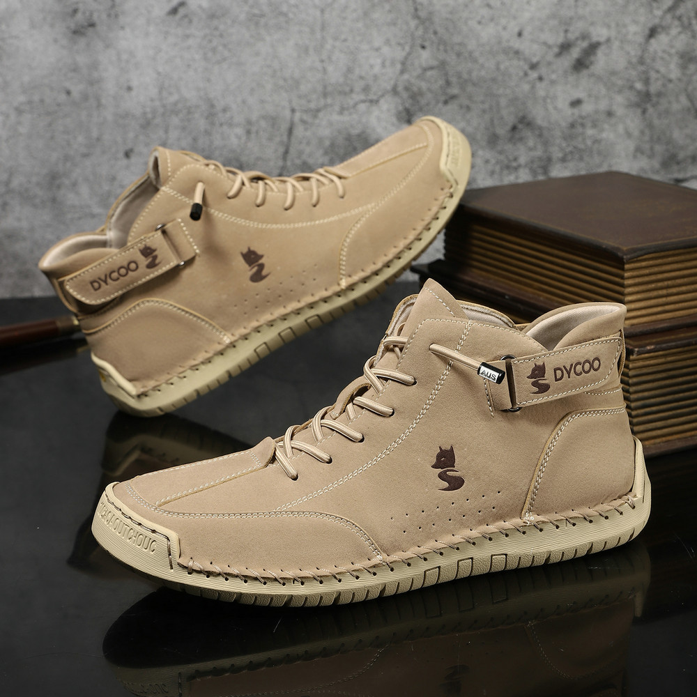 Giày Boot Cổ Thấp Nam Hàng Mùa Xuân Thu Đông