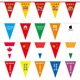 Customized Pennants, String Flags, Custom-Made Shield-Shaped Dovetail-Shaped Antique-Shaped Small Hanging Flags for Outdoor Decoration