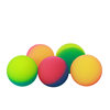 No. 60 Colorful Elastic Ball, Large Rubber Solid Children's Toy Ball, Bouncing Ball, Jumping Ball with Good Elasticity