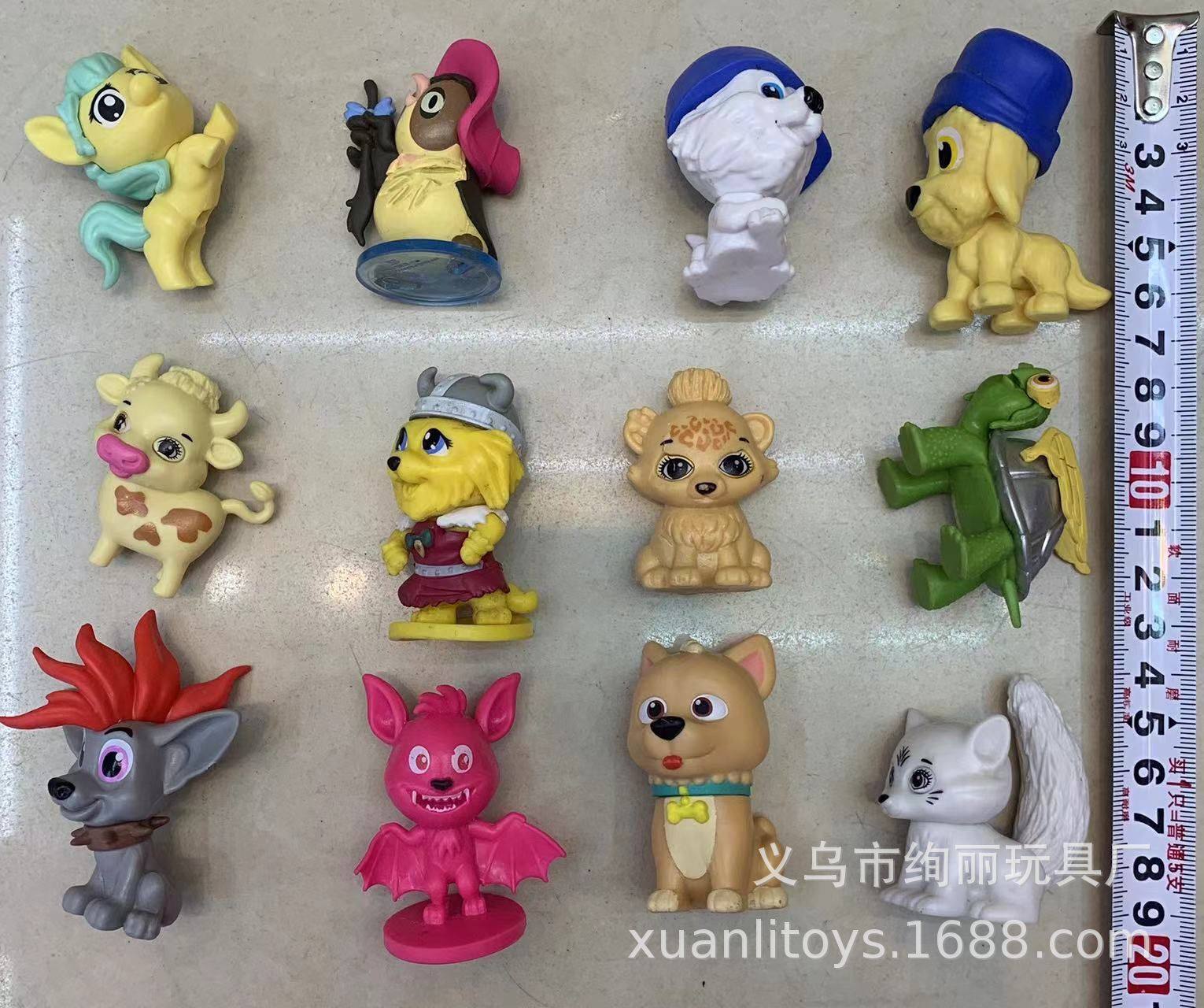 儿童多款车子模型玩具 怪兽公仔玩具 指套 小精灵公仔过家家赠品