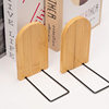 Bamboo Bookend Creative Wooden Bookend Student Bookend Storage Bookshelf Cute Bookend Wholesale