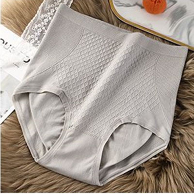 高腰收腹内裤女产后无缝塑身提臀抗菌裆加大加胖码三角短裤批发女