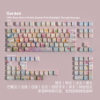 Garden Translucent Pbt Original Sublimation Keycap Korean Russian Arabic German Spanish French