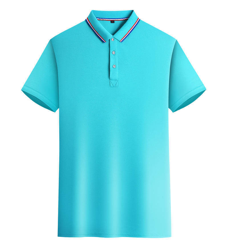 印logo短袖POLO衫女团体服工装男女速干翻领运动衫可印可绣工作服