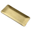 Japanese-style retro metal small dish gold silver creative 304 stainless steel towel dish dessert dish jewelry storage plate