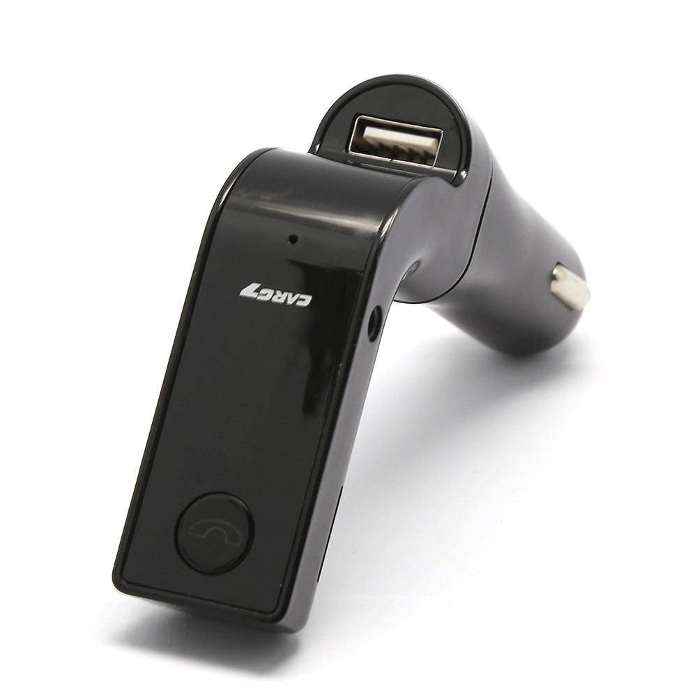 Popular G7 Car Bluetooth Mp3 USB Disk Tf Card Music Player Car Fm Transmitter Receiver for Car Use