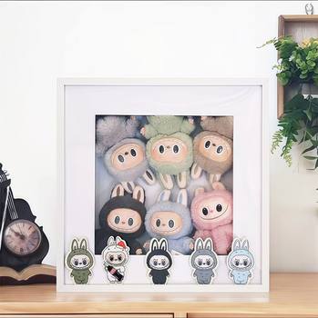 Handmade Square Removable and Washable Inner Frame Bubble Marta Bubu Blind Box Storage Photo Frame Trendy Toy Display Box