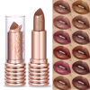 Metallic lipstick YABAOLIAN cross-border Amazon makeup explosions lip gloss flash gold non-stick cup lipstick