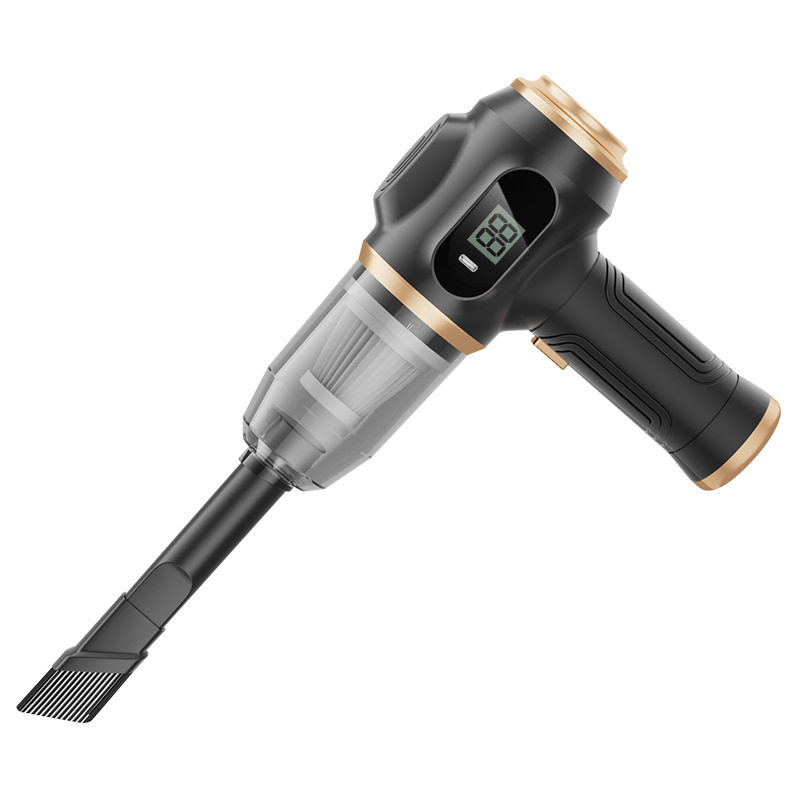 Cross-Border Car Vacuum Cleaner with Super Strong Suction Power, Wireless Handheld Portable Vacuum Cleaner for Cars, Suction and Blowing Integrated