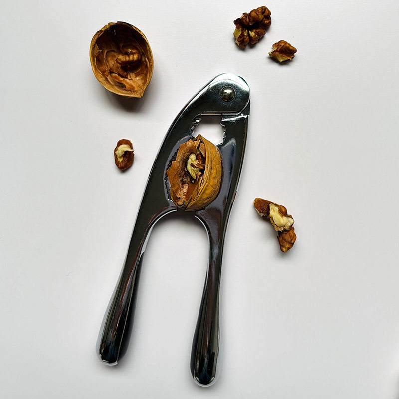 Walnut Clip Household Nut Coring Tool Zinc Alloy Wholesale Hazelnut Pine Nut Clip Walnut Peeling Tool