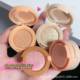 Source manufacturers three-color blush high-gloss repair powder pearl matte triple one plate Europe and the United States cross-border makeup wholesale