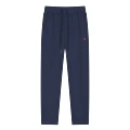 Straight-leg sweatpants royal blue red label
