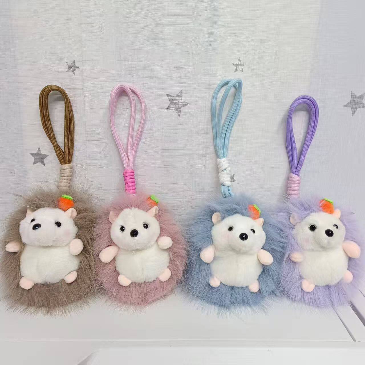 4色のハリネズミ