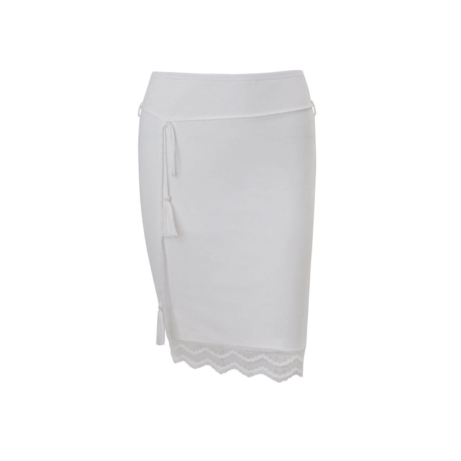 Lace Trim Tie Front Top and Bodycon Mini Skirt Set Sexy Slim Fit Spring Perfect for Parties or Night Out Wholesale