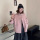 miu нежное и милое шерстяное пальто для девочек, короткое осенне-зимнее новое шерстяное пальто в корейском стиле, утолщенное женское mini 1
