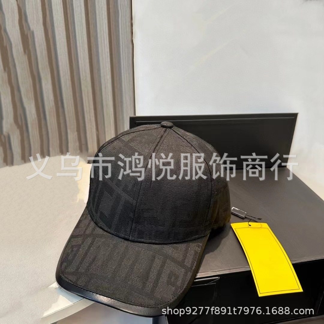 Nouvelle casquette de baseball de style anglais transfrontalier du commerce extérieur F broderie à bord en cuir pour hommes et femmes casquette à visière solaire