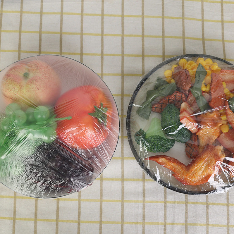 Disposable Cling Film Cover Manufacturer Household Tear-Free Fresh-Keeping Cover Summer Anti-Mosquito and Anti-Odor Bowl Cover and Plate Cover Thickeneded