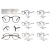 F1009 Anti-blue Light Flat Mirror TR Frame Plastic Steel Leg Ultra Light Frame Trendy Glasses Frame Casual All-match Unisex