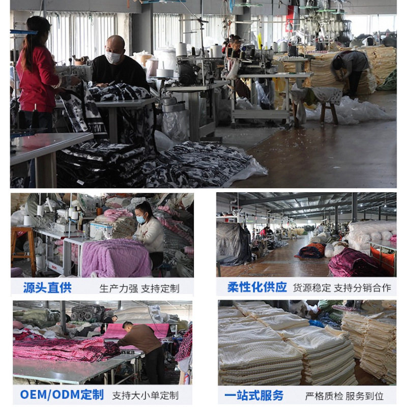 Foreign Trade Lamb Fleece Blanket Coral Flannel Sofa Blanket Nap Office Shawl Air Conditioning Blanket Gift