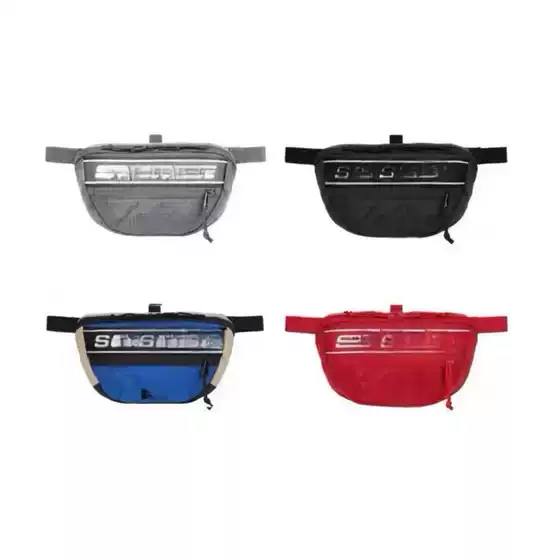 In stock reflective waist bag Men's Fitness Sports outdoor mobile phone messenger bag women's Leisure Travel shoulder bag one-piece delivery