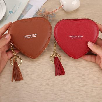 Cross Border in stock Key Bag Mini Cute Wallet Coin Bag PU Clutch Bag Anti-degaussing Coin Purse Wholesale Card Bag