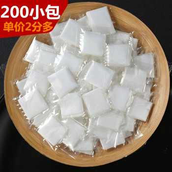 Transparent Long Thickeneded Disposable Gloves Pe Meal Bag Catering Lobster Food Grade 2 Pieces Individually Packed with Customized Logo