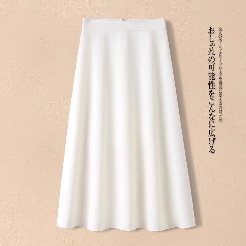 High Waisted A Line Midi Skirt Lightweight Pleated Design Summer Fashion for Women Wholesale Available