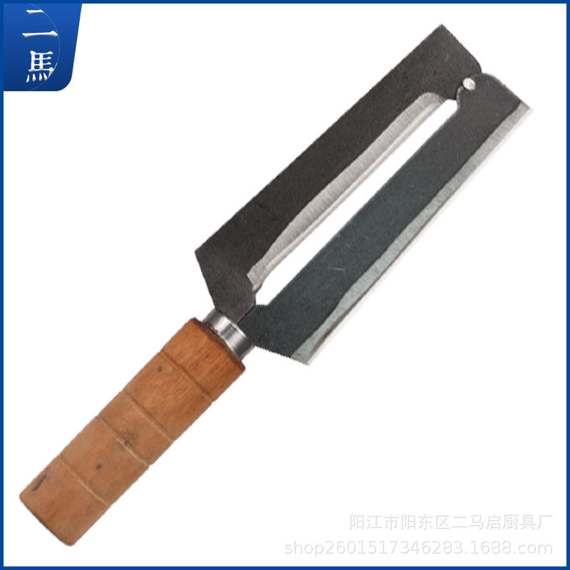 Wholesale Carbon Steel Sugarcane Peeling Knife Stainless Steel Peeler Sugarcane Knife Grater Fruit Vegetable Pineapple Knife