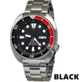 Red and black steel belt