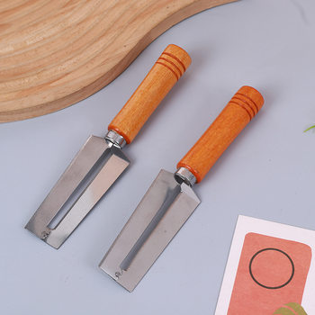 Stainless Steel Cane Knife Lettuce Special Peeler Knife Kitchen Multi-function Shaving Knife Fruit Pumpkin Potato Peeler