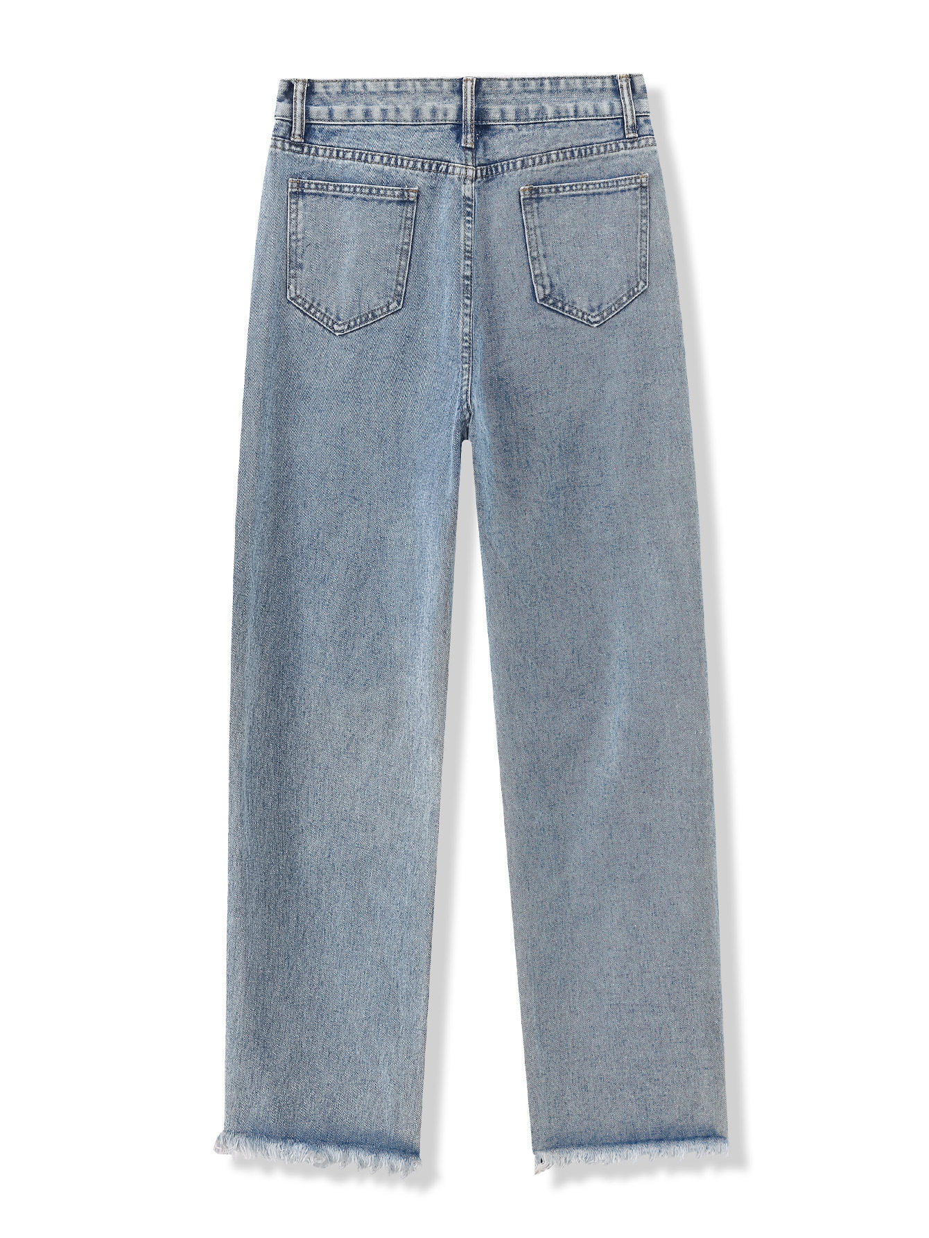 High Waisted Straight Leg Jeans Womens Denim Trousers Casual Wear for All Seasons Wholesale Available