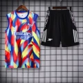 Arsenal red and blue