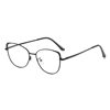 New trend cat eye glasses frame retro personality color changing anti blue light glasses metal fashion color changing glasses foreign trade
