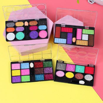 Eyeshadow Internet Celebrity Ins Matte Pearlescent Eyeshadow Palette Earth Color Student Makeup Palette Compact Waterproof Beginner Eyeshadow