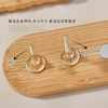 Japanese Manicure Practice Base Log Minimalist Style Nail Holes Metal Nail Holes Nail Holes Wearing Nail Strike Plate Tools