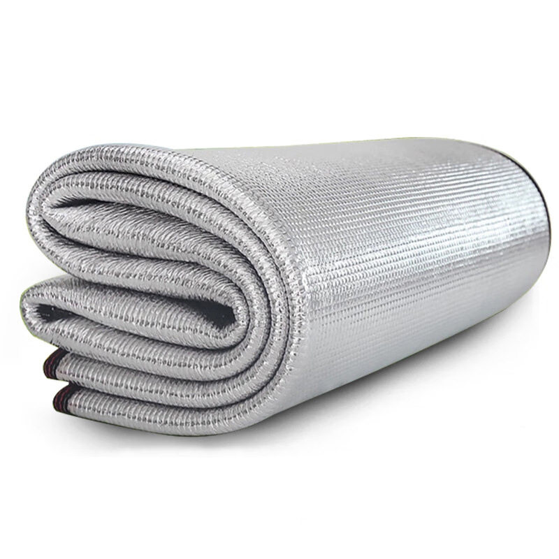 Aluminum Film Moisture-Proof Mat Outdoor Tent Aluminum Foil Mat Portable Foldable Waterproof Ground Mat Camping Thickened Picnic Mat Stowable