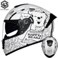 Happy bear with transparent