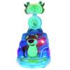 New Children's Square Bumper Car Luminous Timed Fixed Speed Night Market Shopping Mall Stall Battery Electric Vehicle Amusement Equipment