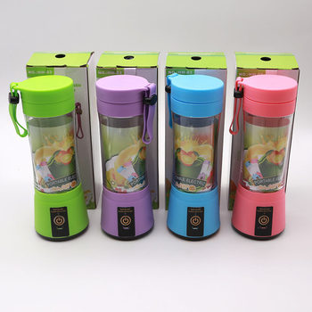 New mini juicer cross-border household portable USB charging juice cup automatic juicer factory wholesale