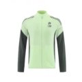 25 real madrid light green windbreaker