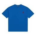 T-shirt blue red label