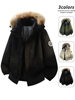 Men's Winter Warm Extended Parka White Duck down Jacket Youth Men's Large Size Men's High-Quality Coat