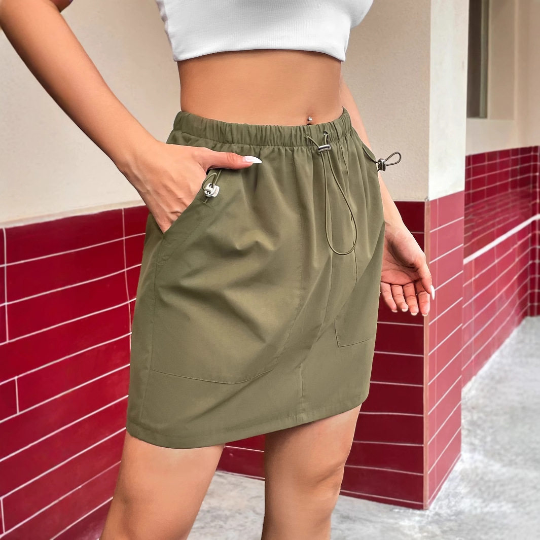 High Waisted Bodycon Skirt Casual Versatile Comfortable Perfect for Everyday Wear Wholesale Available