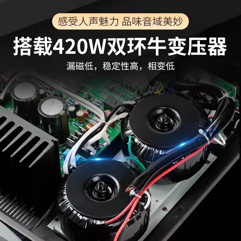 British ONIX ONIX RA125 (version 21) high fidelity HiFi combined with fever Bluetooth desktop amplifier