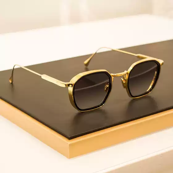 2025 New European and American Fashion Square Frame Polarized Sunglasses Men's Personalized Casual Sunglasses Men's Cross-Border Sunglasses