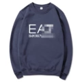Navy blue + white label